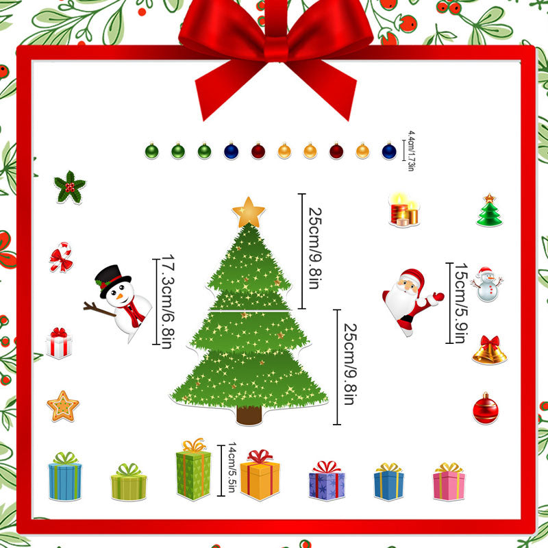 🎄Vánoční magnetické samolepky na ledničku