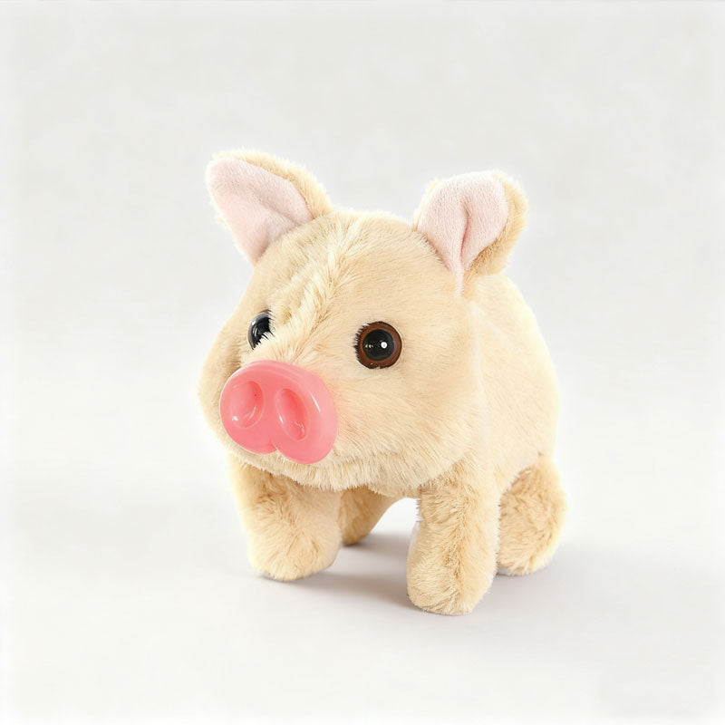 Elektrická plyšová hračka Walking Pig