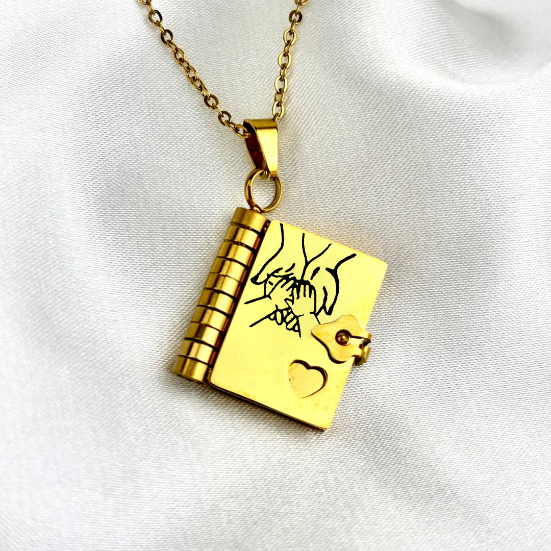 Incredible Book Necklace