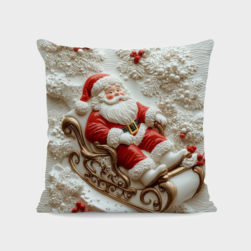 🎄Vánoční 3D tištěný povlak na polštář✨