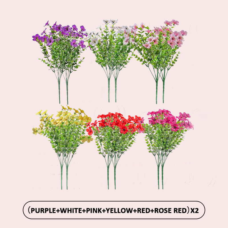🌺UV-beständige bunte künstliche Blume