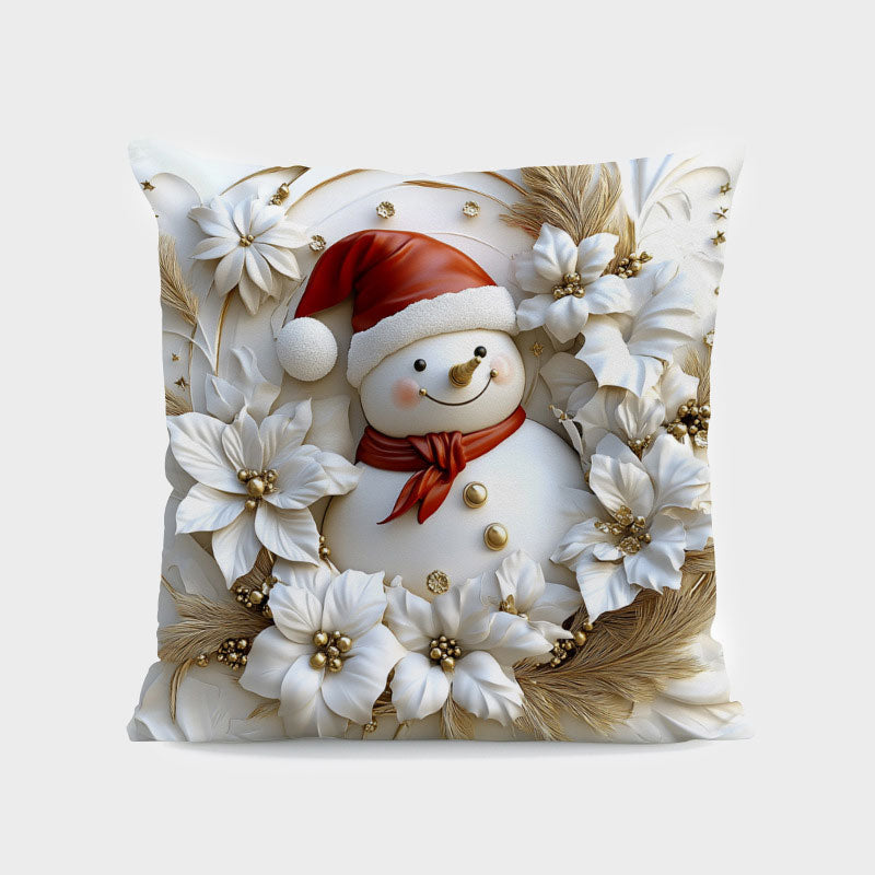 🎄Vánoční 3D tištěný povlak na polštář✨
