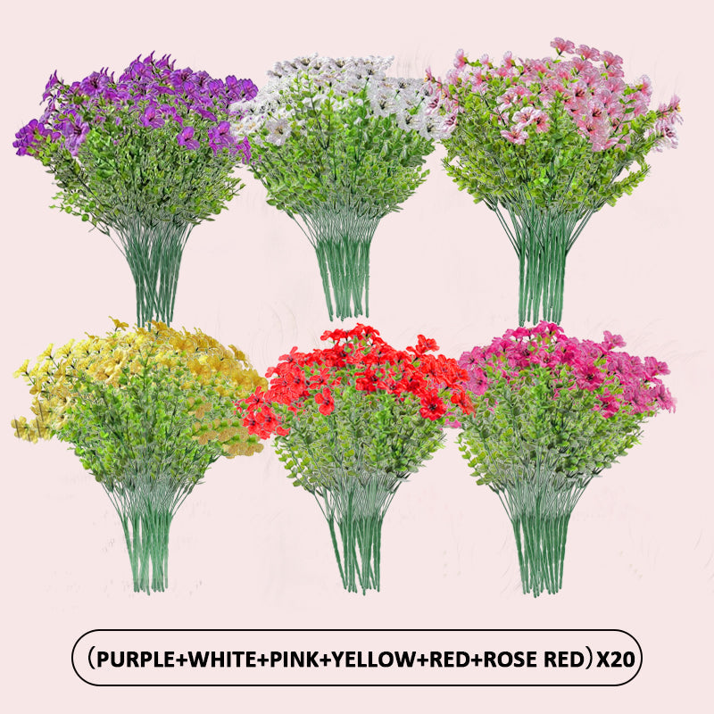 🌺UV-beständige bunte künstliche Blume