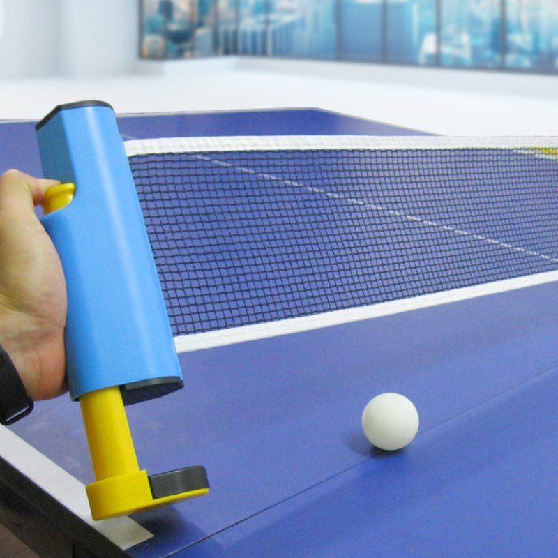 Tragbares versenkbares Tischtennis-Netzgestell
