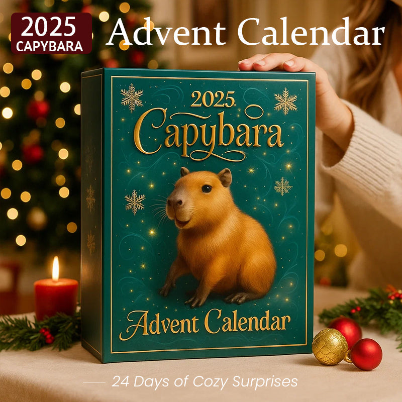 🐾 Adventní kalendář Capybara 2025 – 24 dní příjemných překvapení 🎄✨