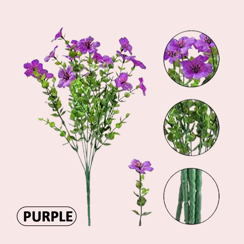 🌺UV-beständige bunte künstliche Blume
