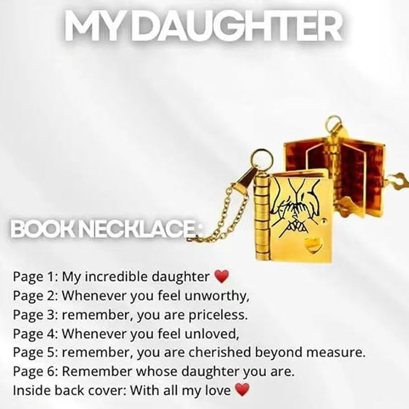 Incredible Book Necklace