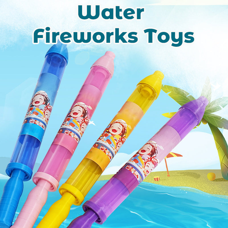 Giocattoli con fuochi d'artificio ad acqua