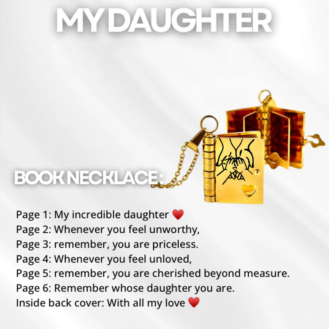 Incredible Book Necklace