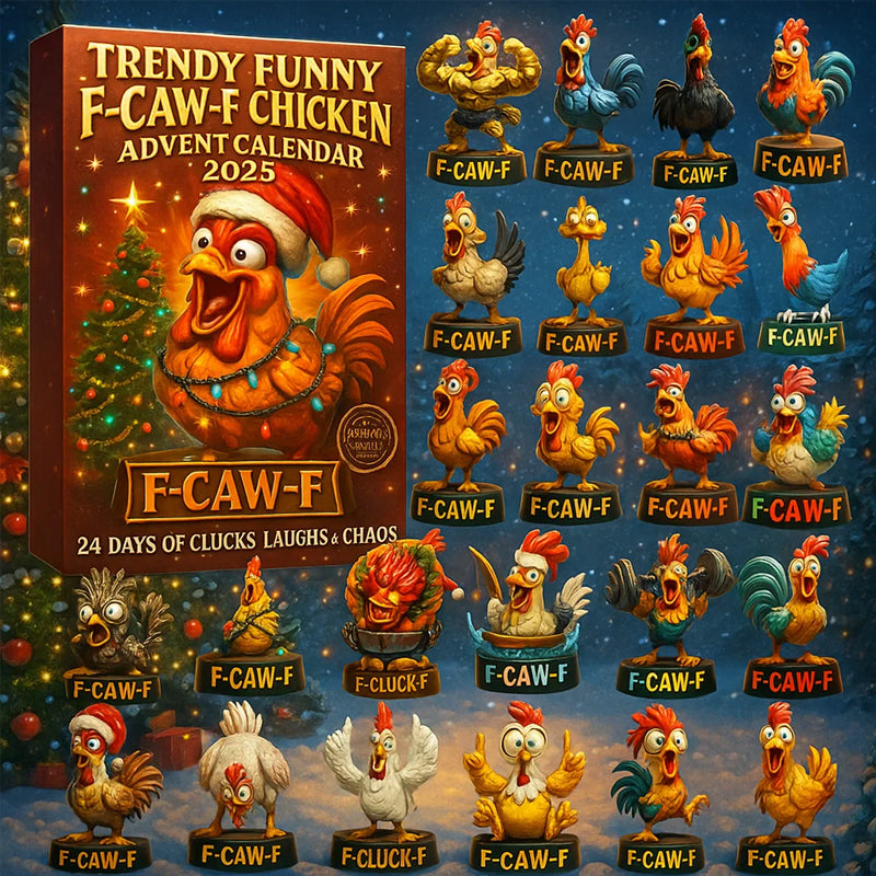 🐔 F-CAW-F Kuřecí adventní kalendář 2025