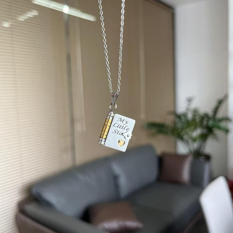 Incredible Book Necklace