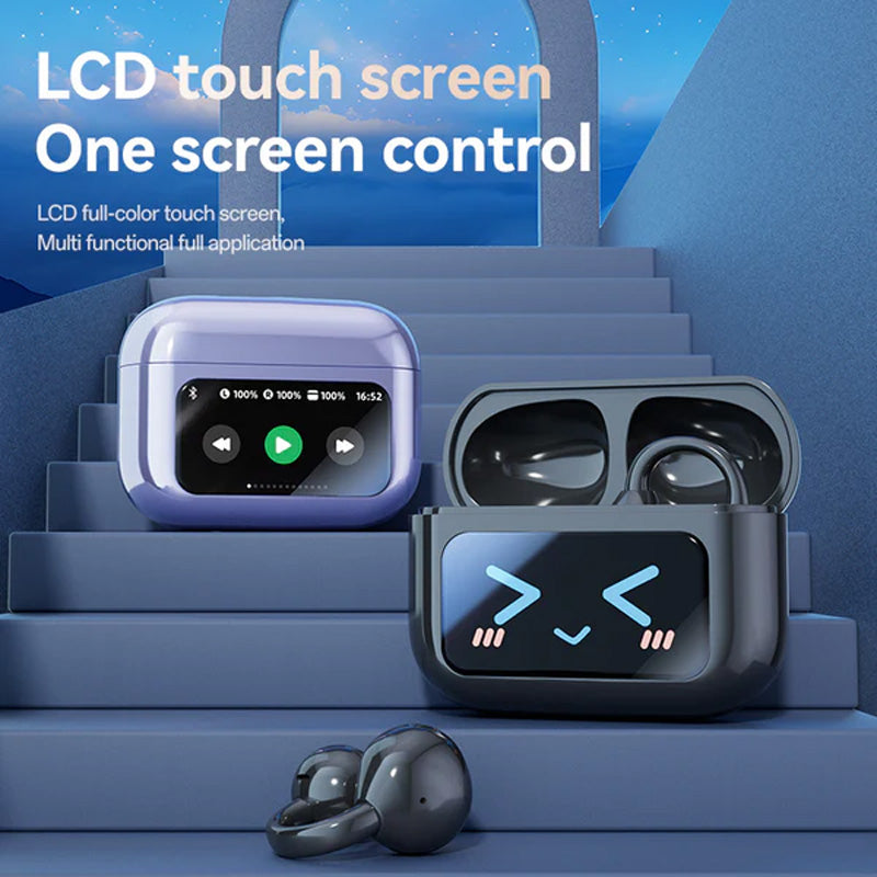 Intelligente Bluetooth-Kopfhörer mit Touchscreen
