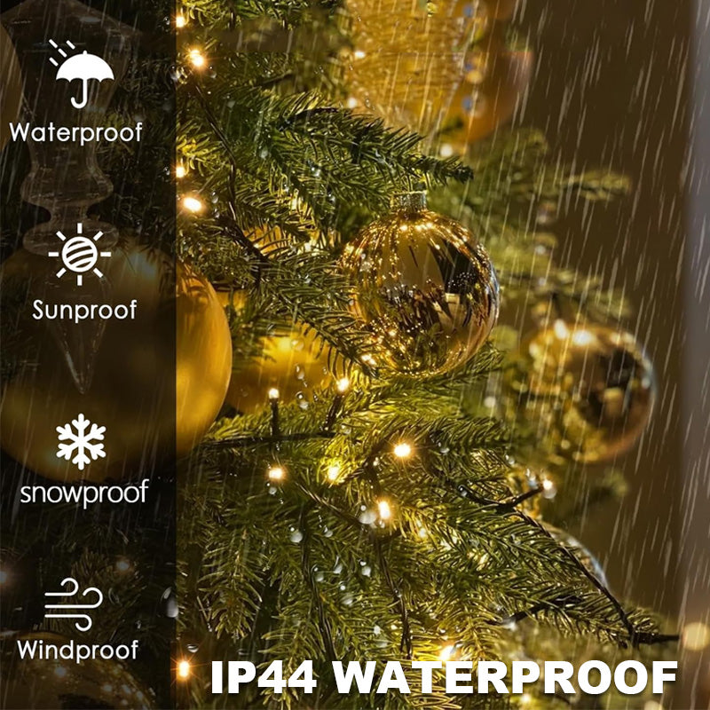 🎄 LED prstencové pěticípé hvězdné vánoční stromkové světlo 🎄