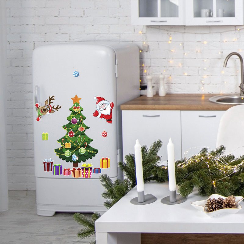 🎄Vánoční magnetické samolepky na ledničku