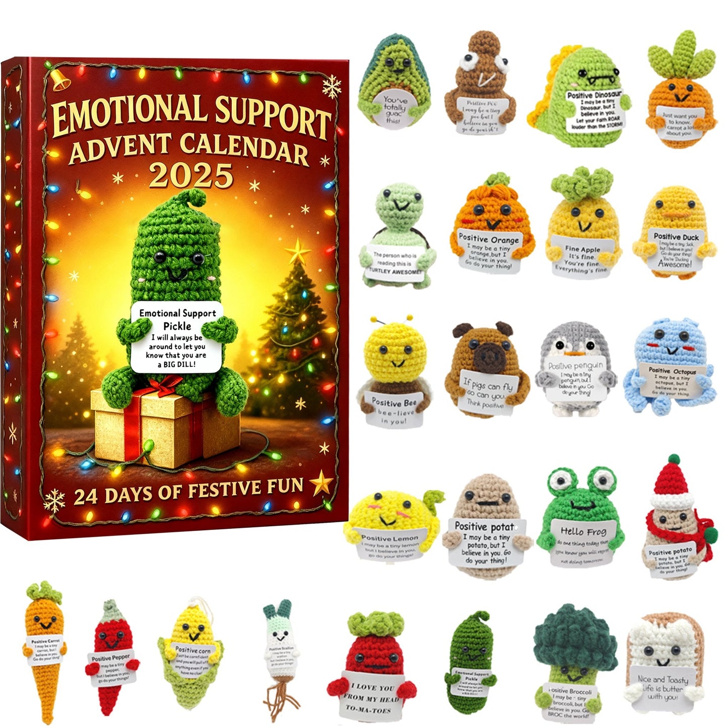🎄EMOCIONÁLNÍ PODPORA ADVENTNÍ KALENDÁŘ 2025