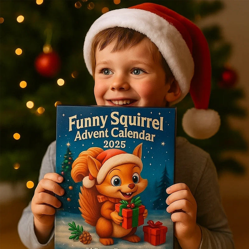 🐿️🎁 Vtipný adventní kalendář s veverkami 2025