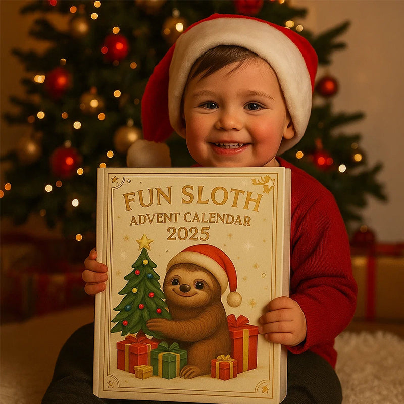 🦥🎄 Zábavný adventní kalendář s lenochody 2025