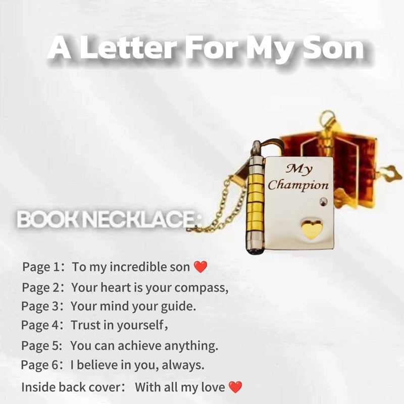 Incredible Book Necklace