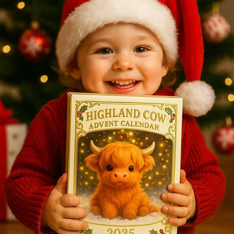 🐮🎄 Adventní kalendář Highland Cow 2025