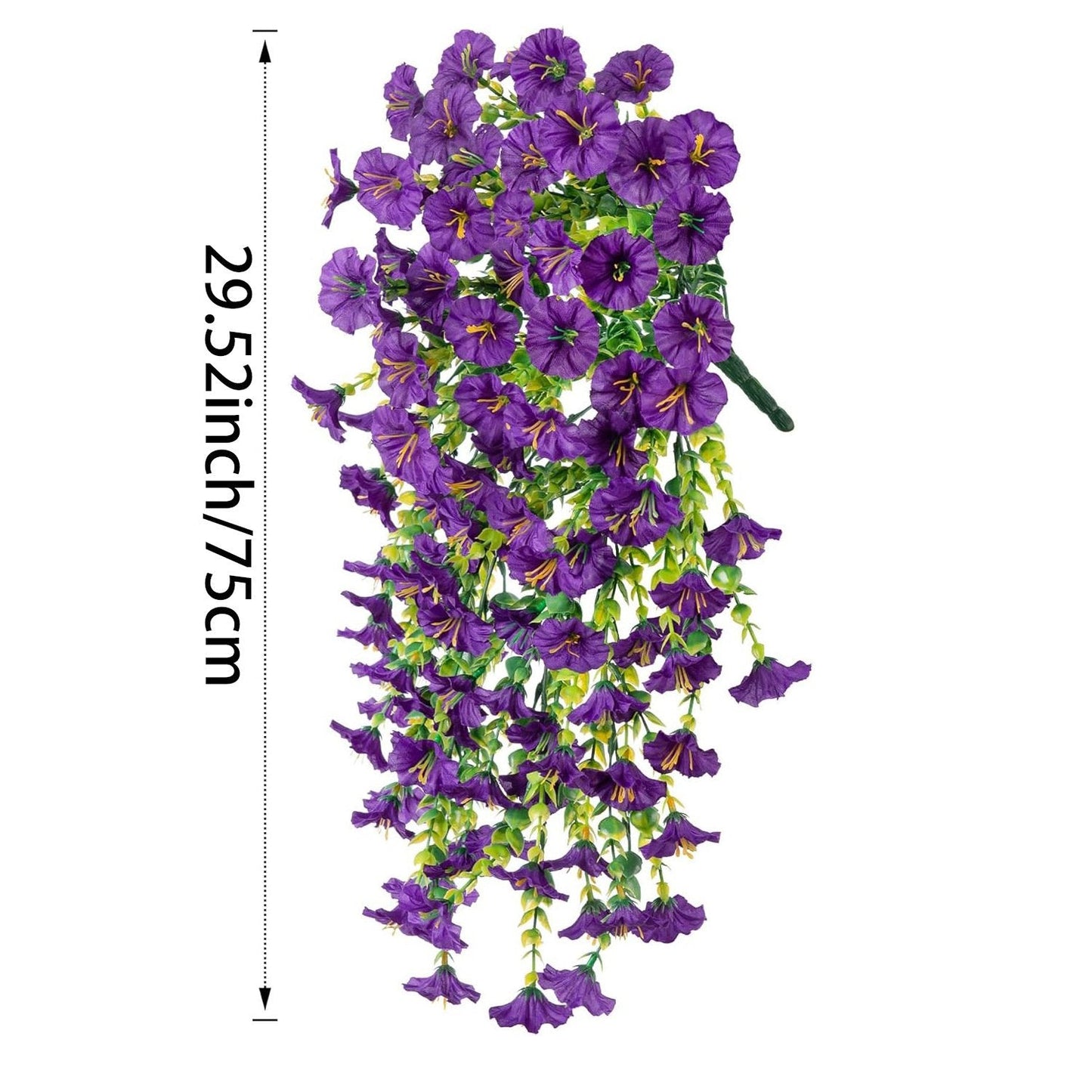 Perfekte Gartendekoration - 🌺 Künstliche Blumenranken als Hängeornamente
