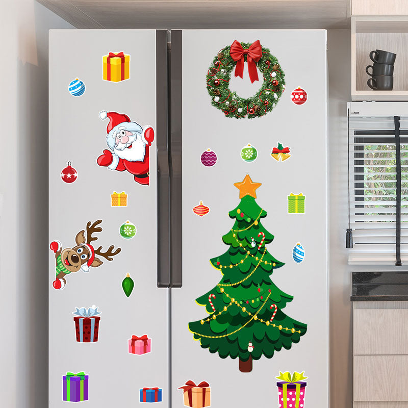 🎄Vánoční magnetické samolepky na ledničku