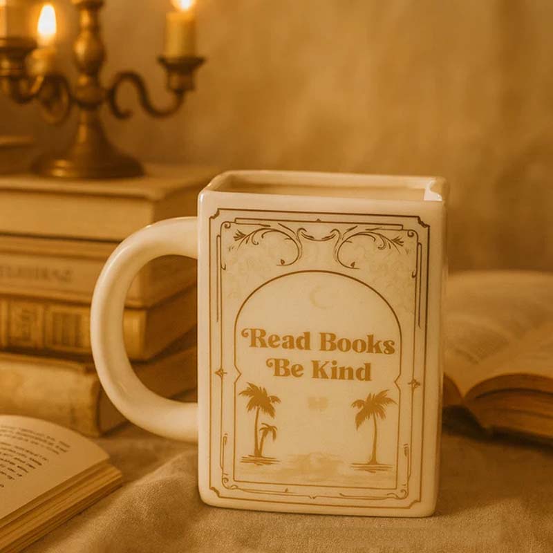 📚☕ Kolekce hrnků pro milovníky knih — kde se káva setkává s vyprávěním příběhů