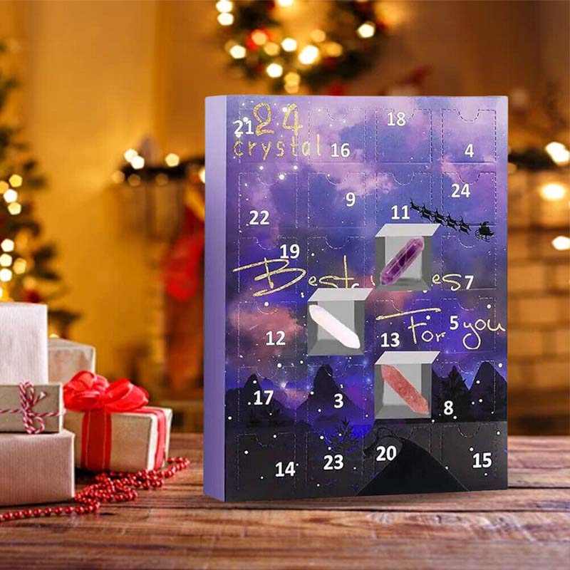 Adventní kalendář Sada léčivých krystalů