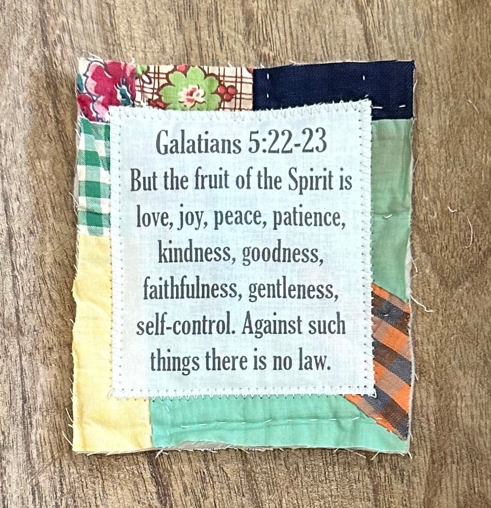 ✝️Best Encouraged And Blessed Gift-Prayer Quilt with cross inside