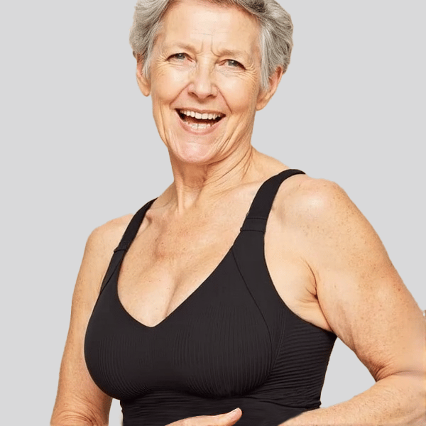 Gerippter Push-up-BH für Frauen, verstellbar, kabellos