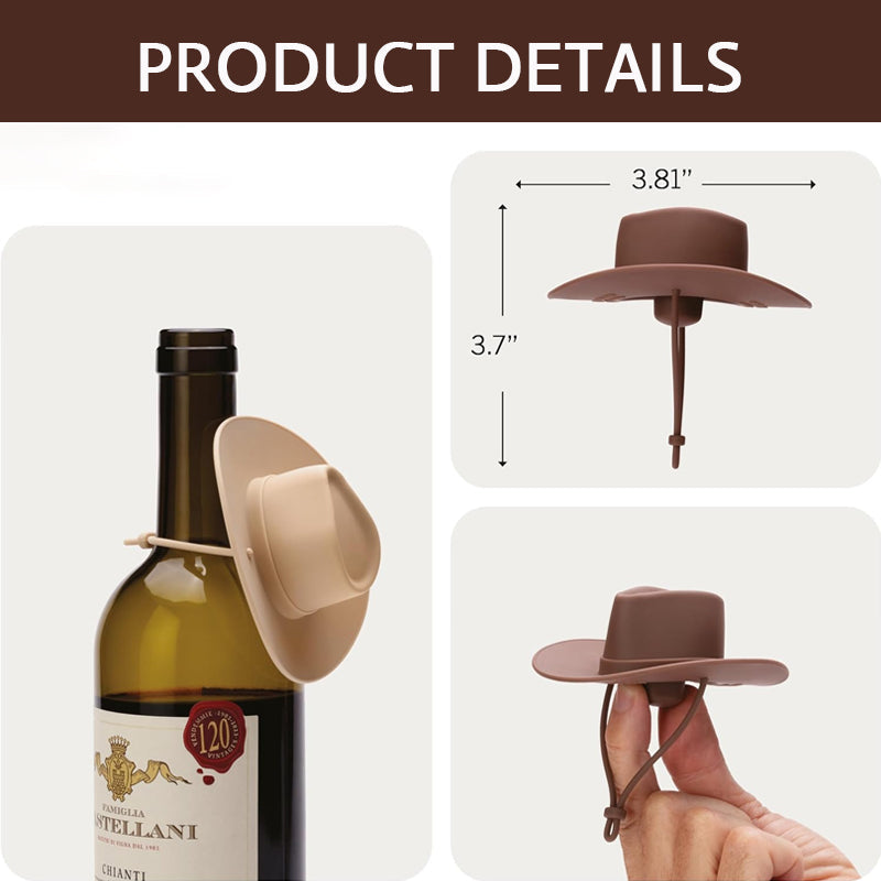 Kreativer Cowboyhut Weinflaschenstopper