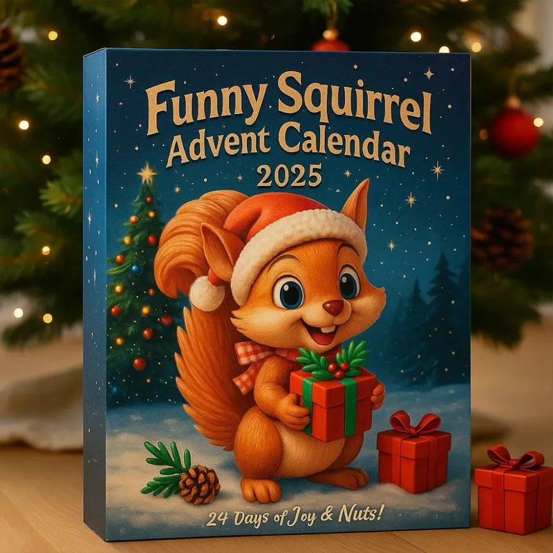 🐿️🎁 Vtipný adventní kalendář s veverkami 2025