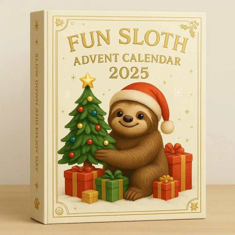 🦥🎄 Zábavný adventní kalendář s lenochody 2025