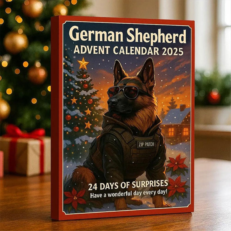 🎄🐾 Adventní kalendář německého ovčáka 2025 🎁