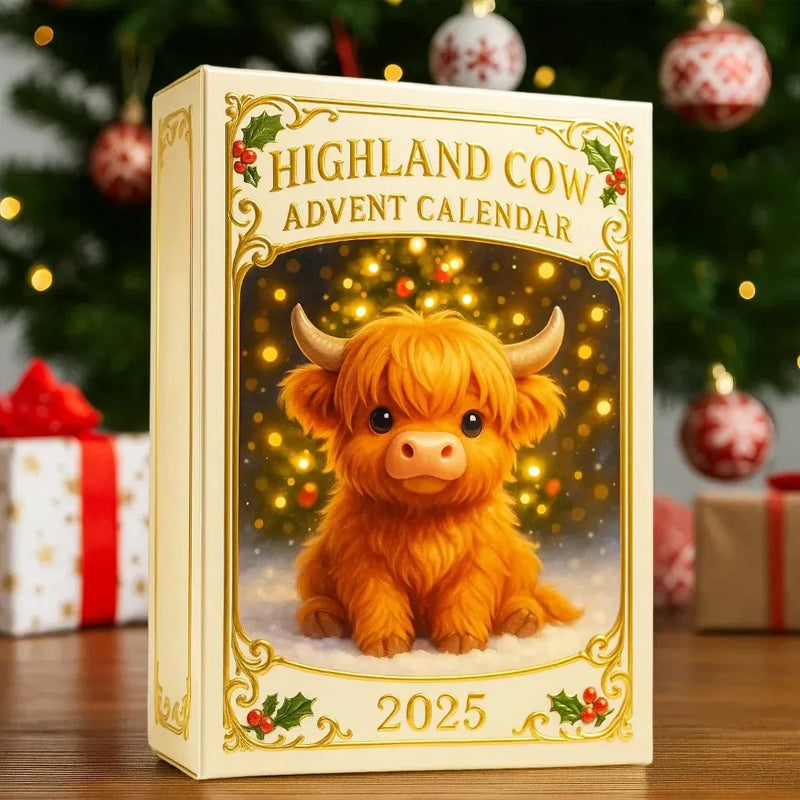 🐮🎄 Adventní kalendář Highland Cow 2025