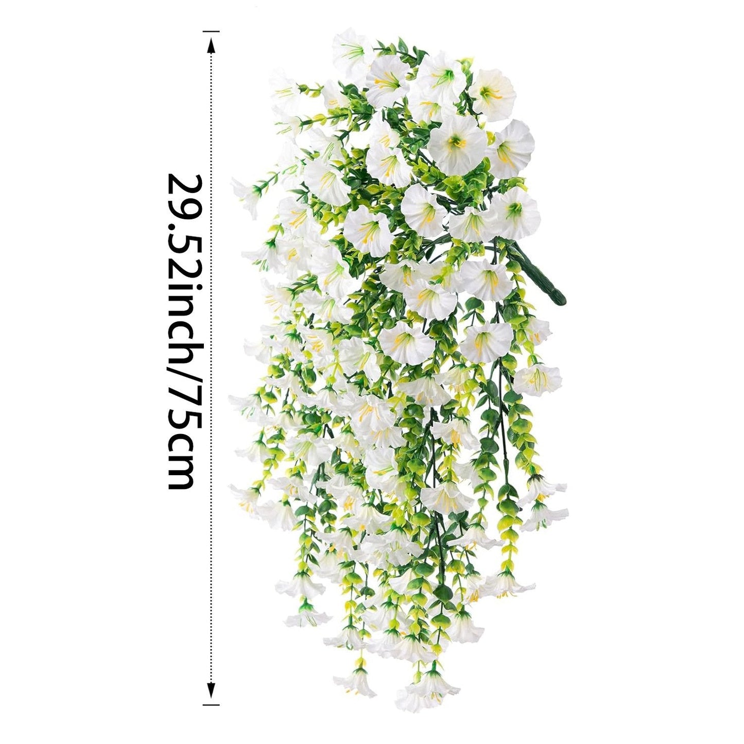 Perfekte Gartendekoration - 🌺 Künstliche Blumenranken als Hängeornamente