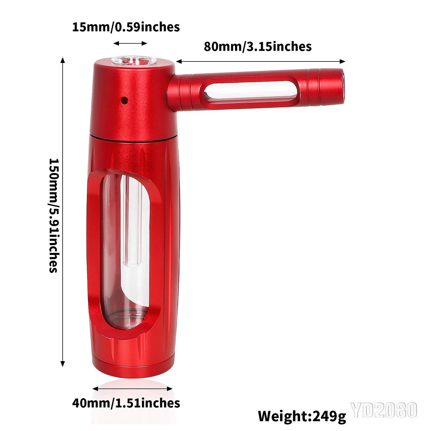 Hammer Aluminium-Legierung Rohre