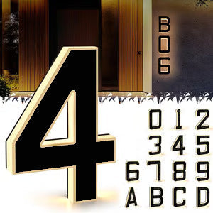 🎁✨Lighted House Numbers for Outside