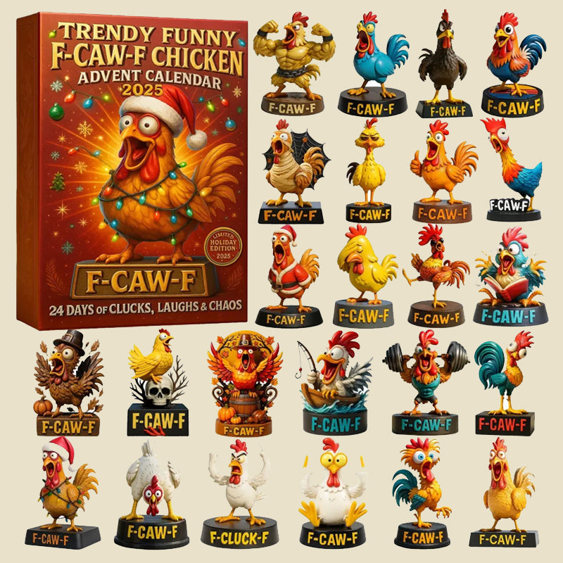 🐔 F-CAW-F Kuřecí adventní kalendář 2025
