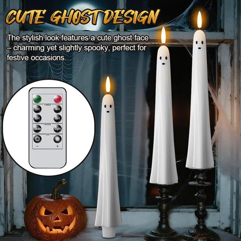 Dálkové ovládání Ghost Face 3D blikající svíčka