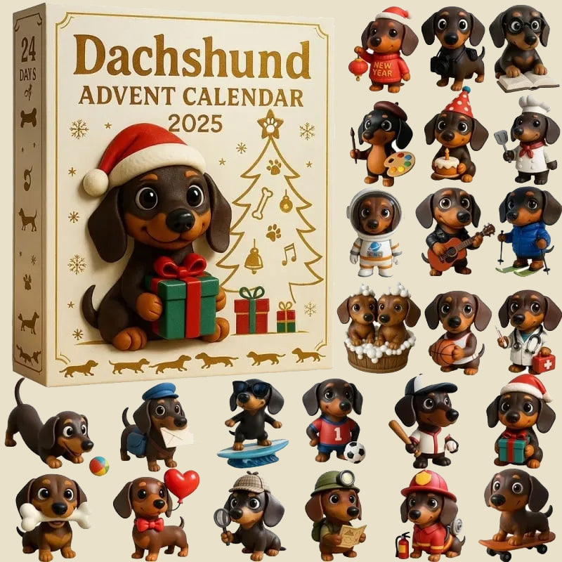 🐾 Jezevčík adventní kalendář 2025