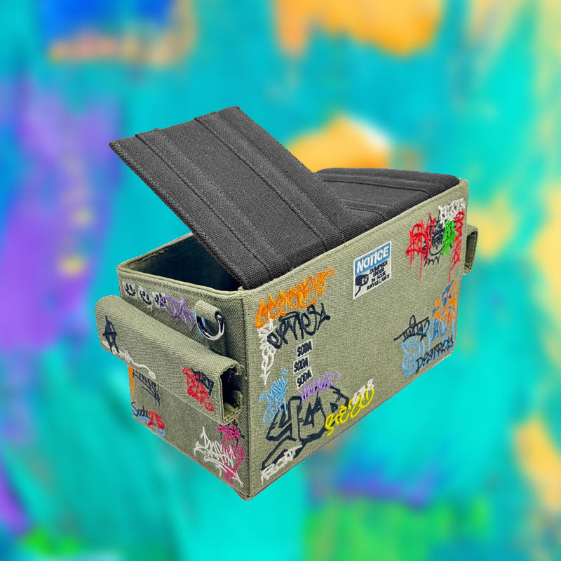 Městská rebelská graffiti taška přes rameno