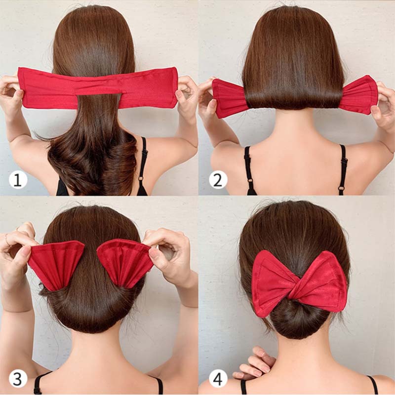 💐 Lazy Bun Maker – vlasový doplněk