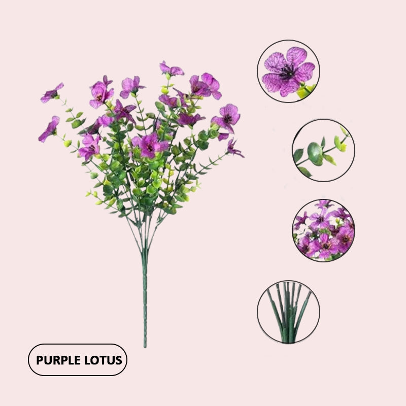 🌺UV-beständige bunte künstliche Blume