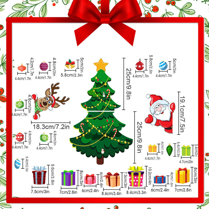 🎄Vánoční magnetické samolepky na ledničku