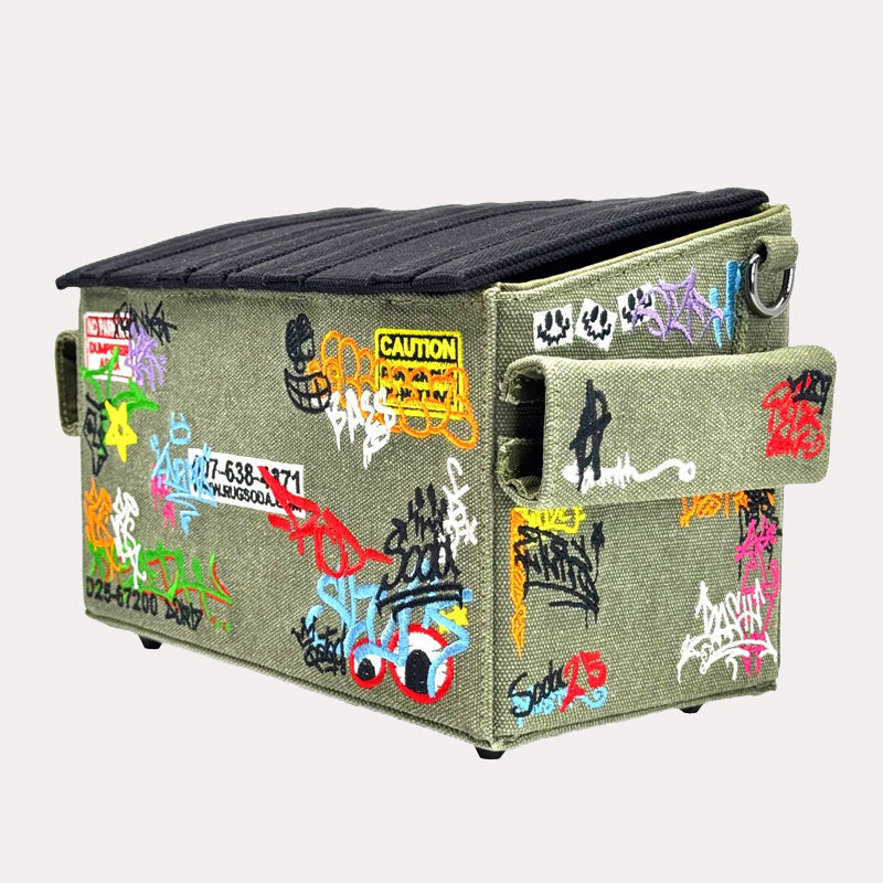 Městská rebelská graffiti taška přes rameno