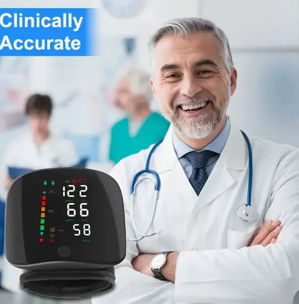 Intelligente bloeddrukmeter met aanraakscherm