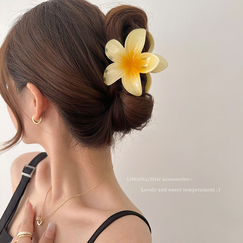 Mode Blume Haarspange
