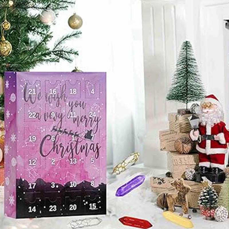 Adventní kalendář Sada léčivých krystalů