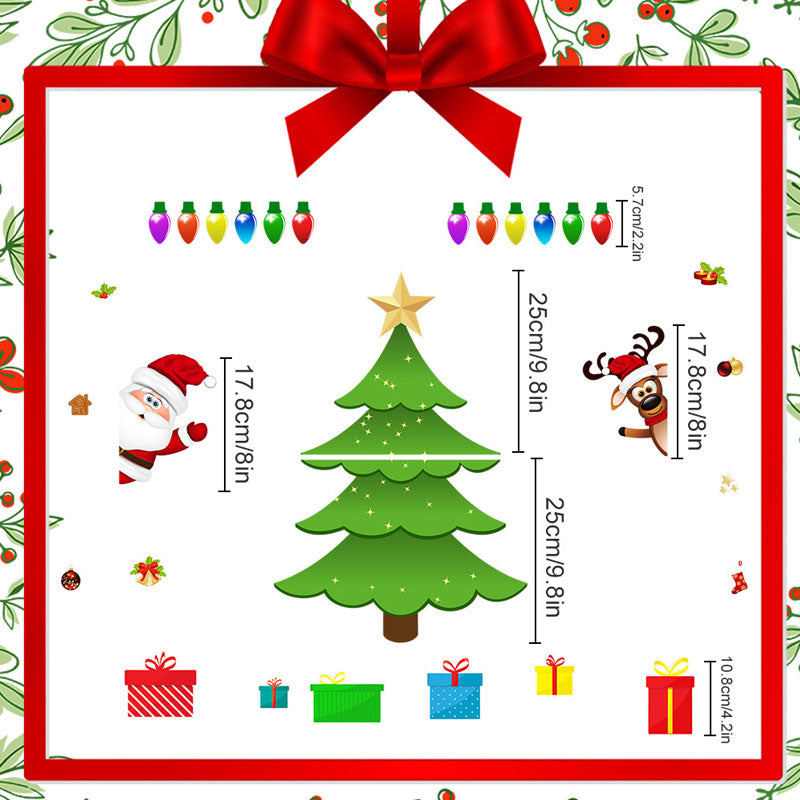 🎄Vánoční magnetické samolepky na ledničku