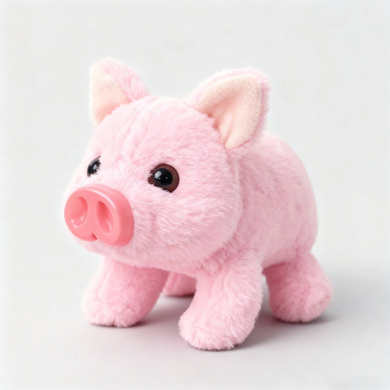 Elektrická plyšová hračka Walking Pig